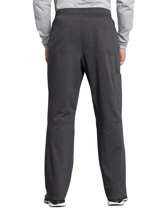 Cherokee Workwear Revolution Tech Men's Mid Rise Straight Leg Zip Fly Pant