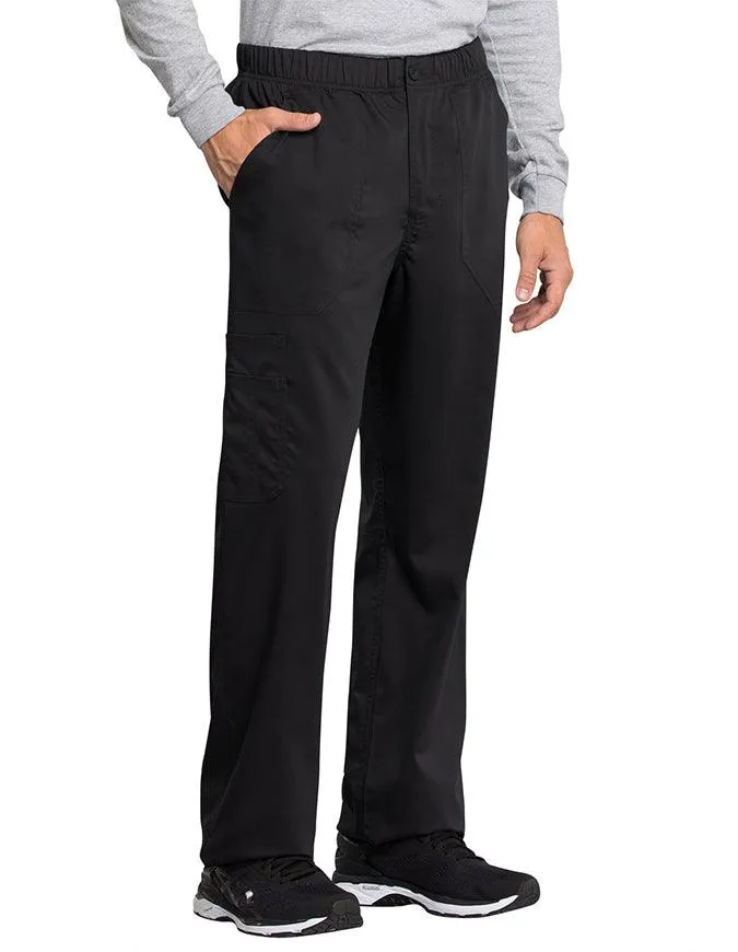 Cherokee Workwear Revolution Tech Men's Mid Rise Straight Leg Zip Fly Pant