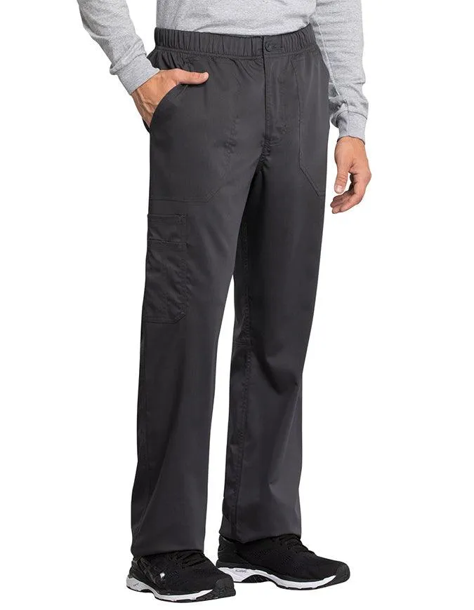 Cherokee Workwear Revolution Tech Men's Mid Rise Straight Leg Zip Fly Pant