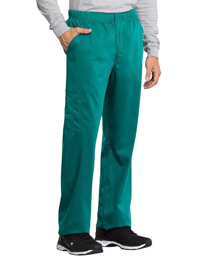 Cherokee Workwear Revolution Tech Men's Mid Rise Straight Leg Zip Fly Pant