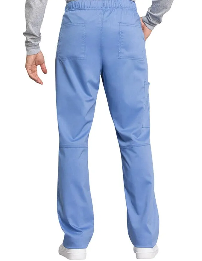 Cherokee Workwear Revolution Tech Men's Mid Rise Straight Leg Zip Fly Pant