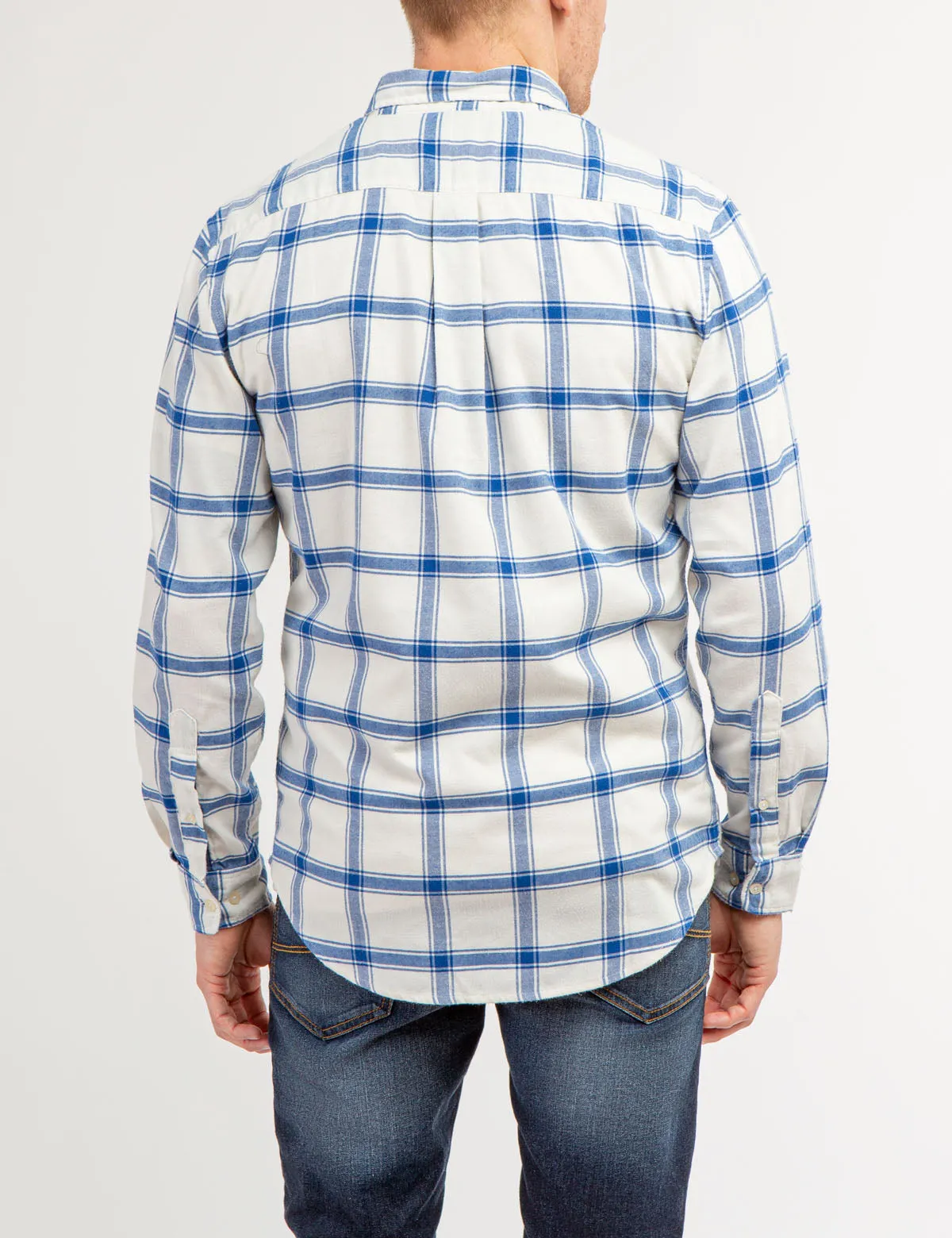 CHEST POCKET YARN DYE PLAID SHIRT