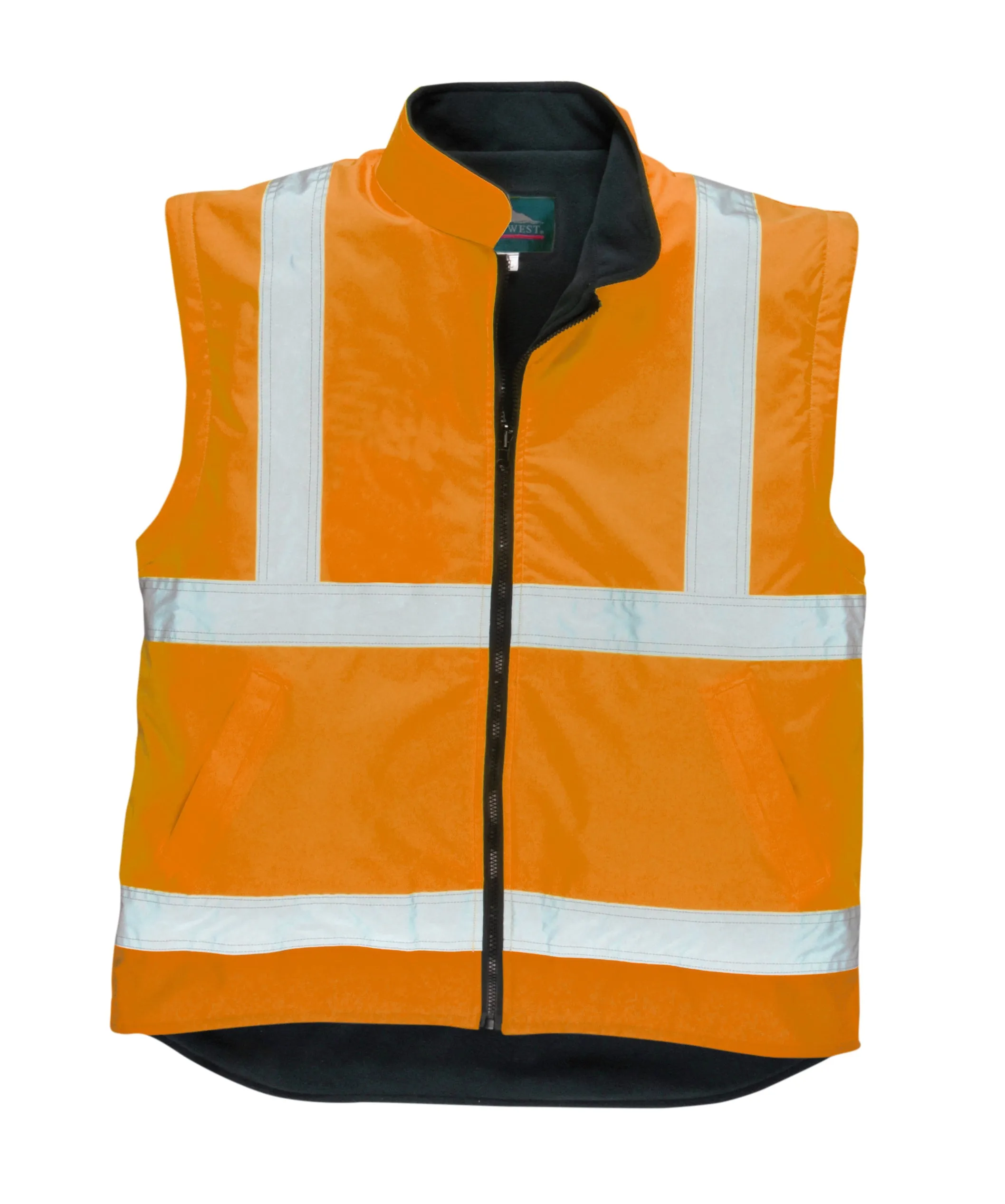 Class 3 Portwest Orange Hi-Vis Executive 5-in-1 Jacket