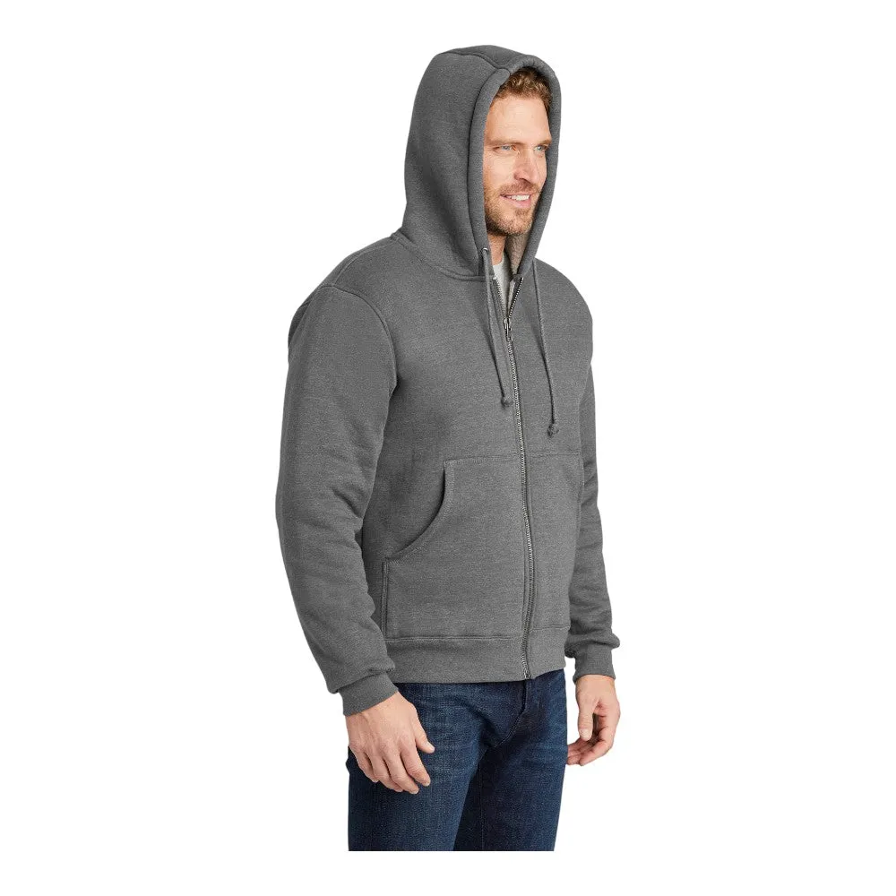 CornerStone Heavyweight Sherpa Lined Hooded Fleece Jacket CS625