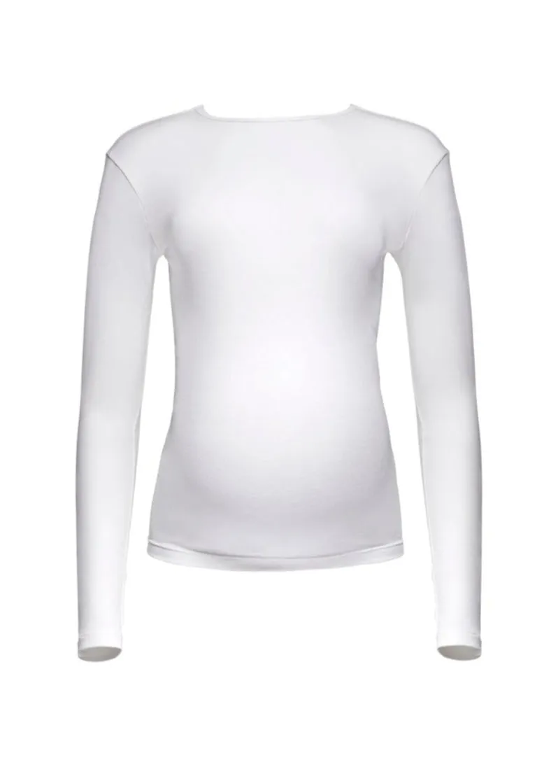 Cotton Rib Long Sleeve Tee