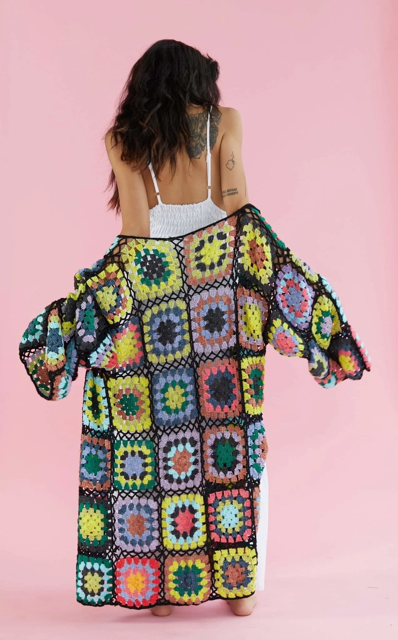 CROCHET CARDIGAN JACKET KOUMALY