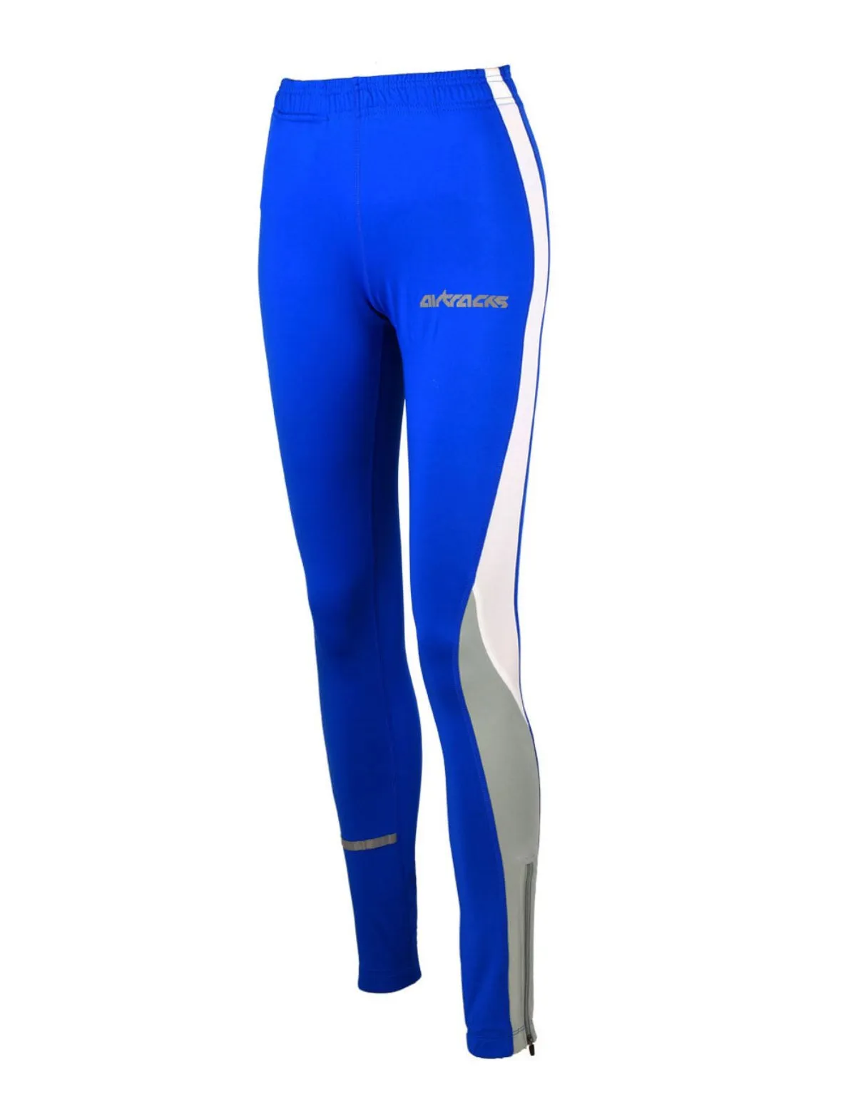 Damen Thermo Laufhose Tight Lang Royal Blau