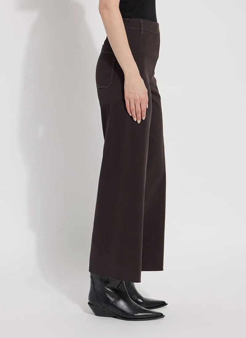 Erin Wide Leg Denim- Double Espresso (28" Inseam)