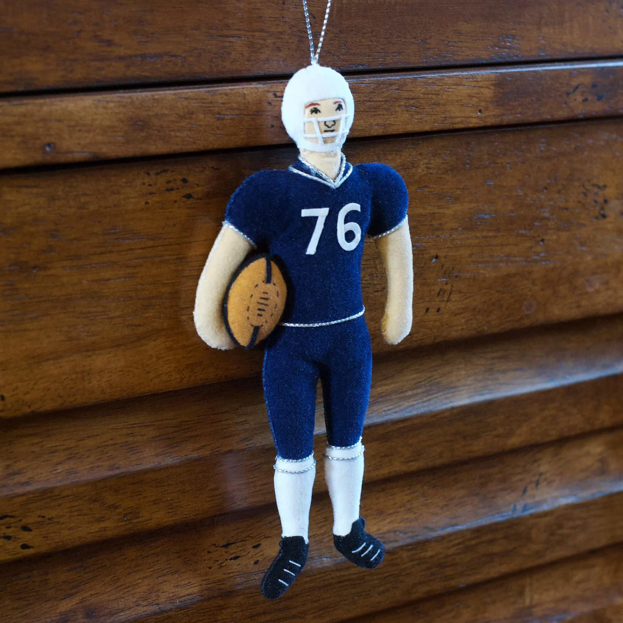 Football Player Ornament