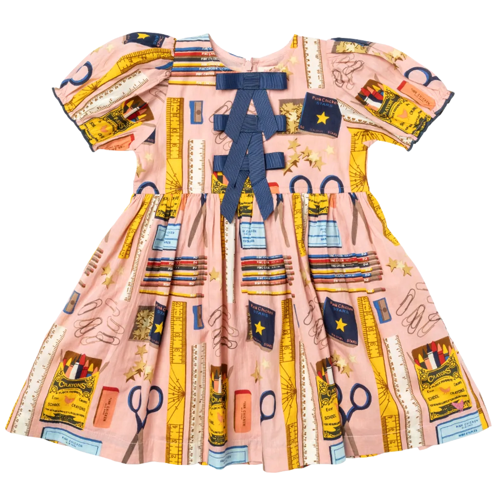 Girls Hermione Dress - School Supplies