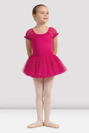 Girls Mirella Miami Cap Sleeve Tutu Dress