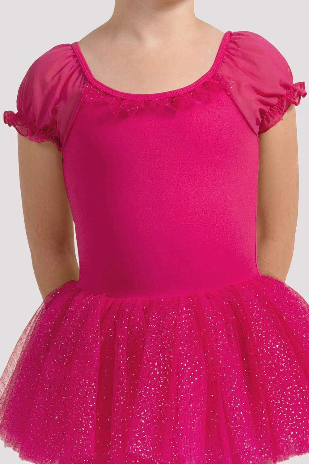 Girls Mirella Miami Cap Sleeve Tutu Dress