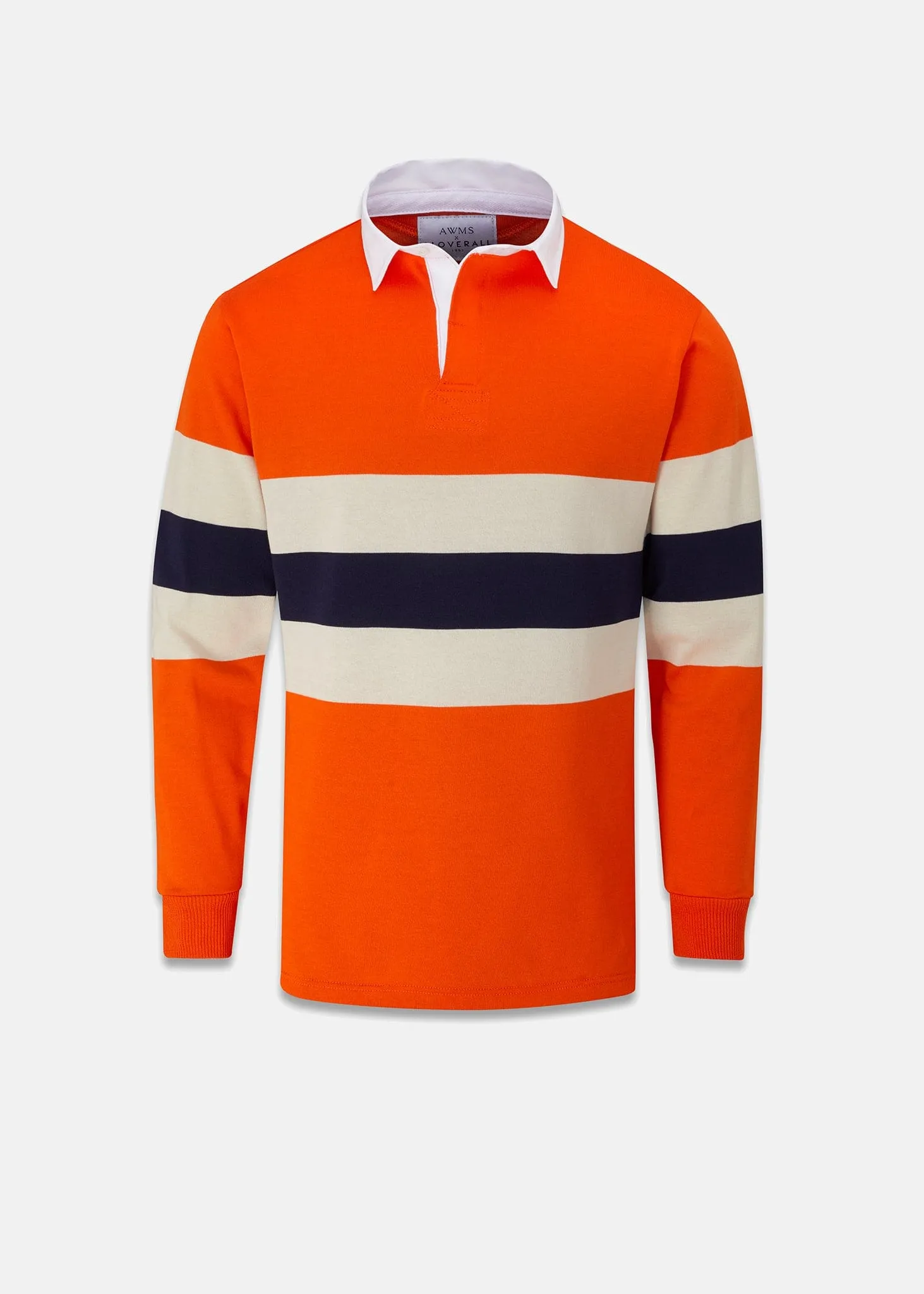 Gloverall X AWMS Rugby Shirt Orange