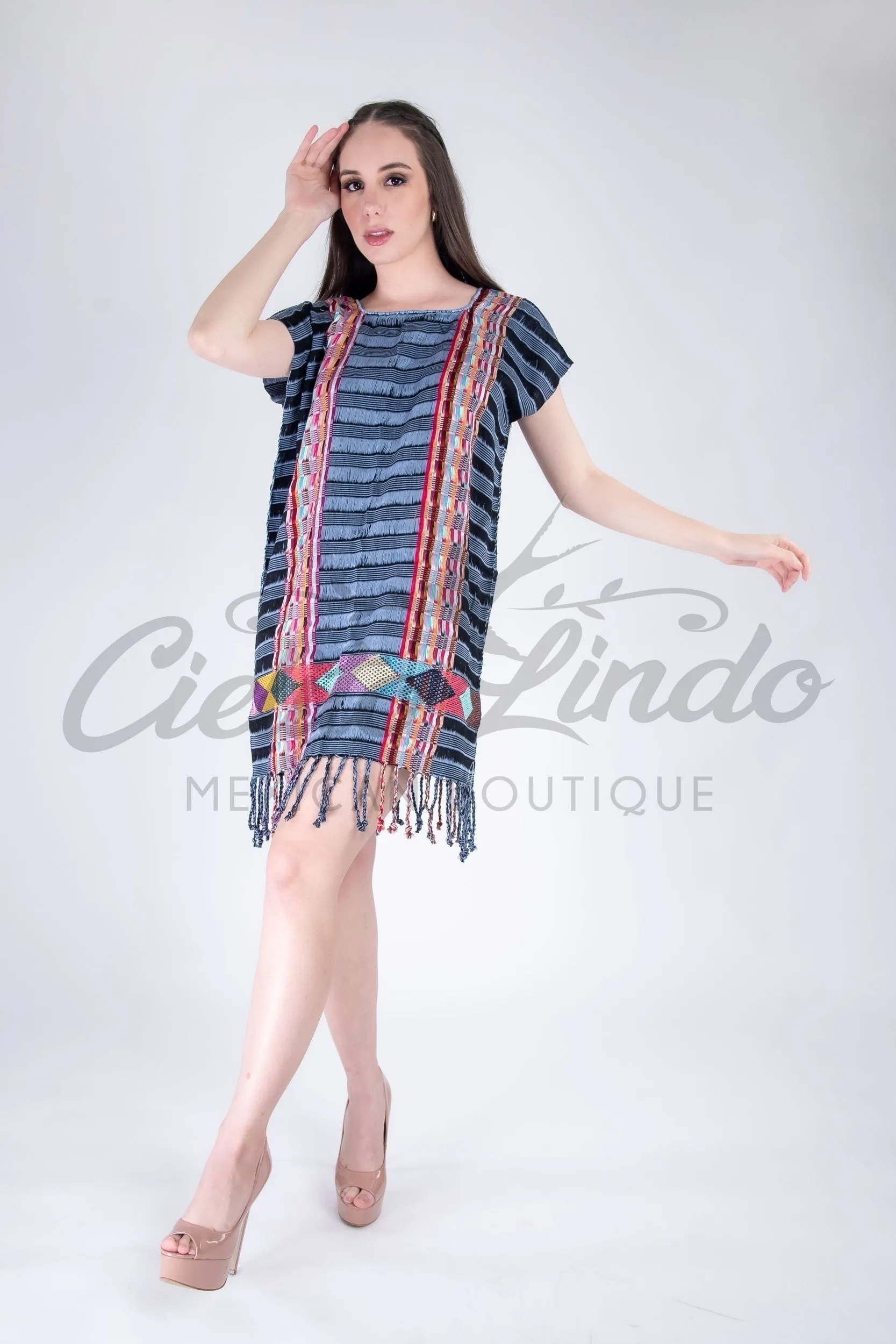 Handmade Loom Huipil Dress