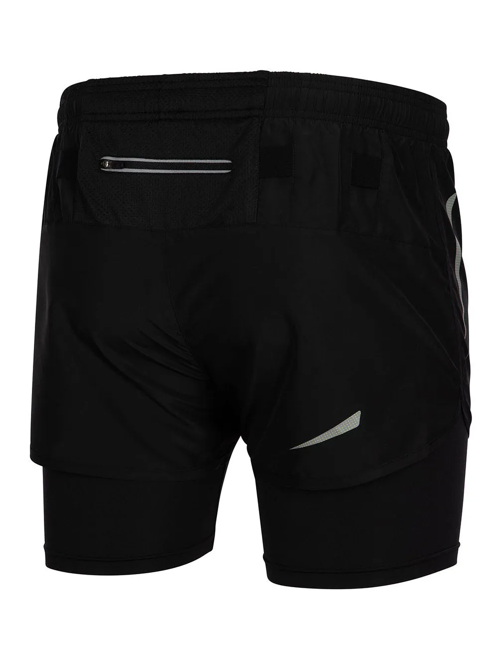 Herren Funktions Laufshorts Pro Line Schwarz Setprodukt