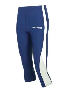 Herren Laufhose 3/4 Lang Navy-Blau Setprodukt