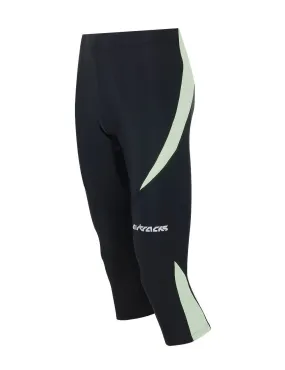 Herren Laufhose 3/4 Lang Pro Schwarz Setprodukt