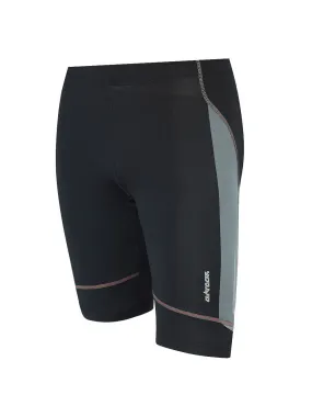 Herren Laufhose Kurz Pro Air Schwarz Grau