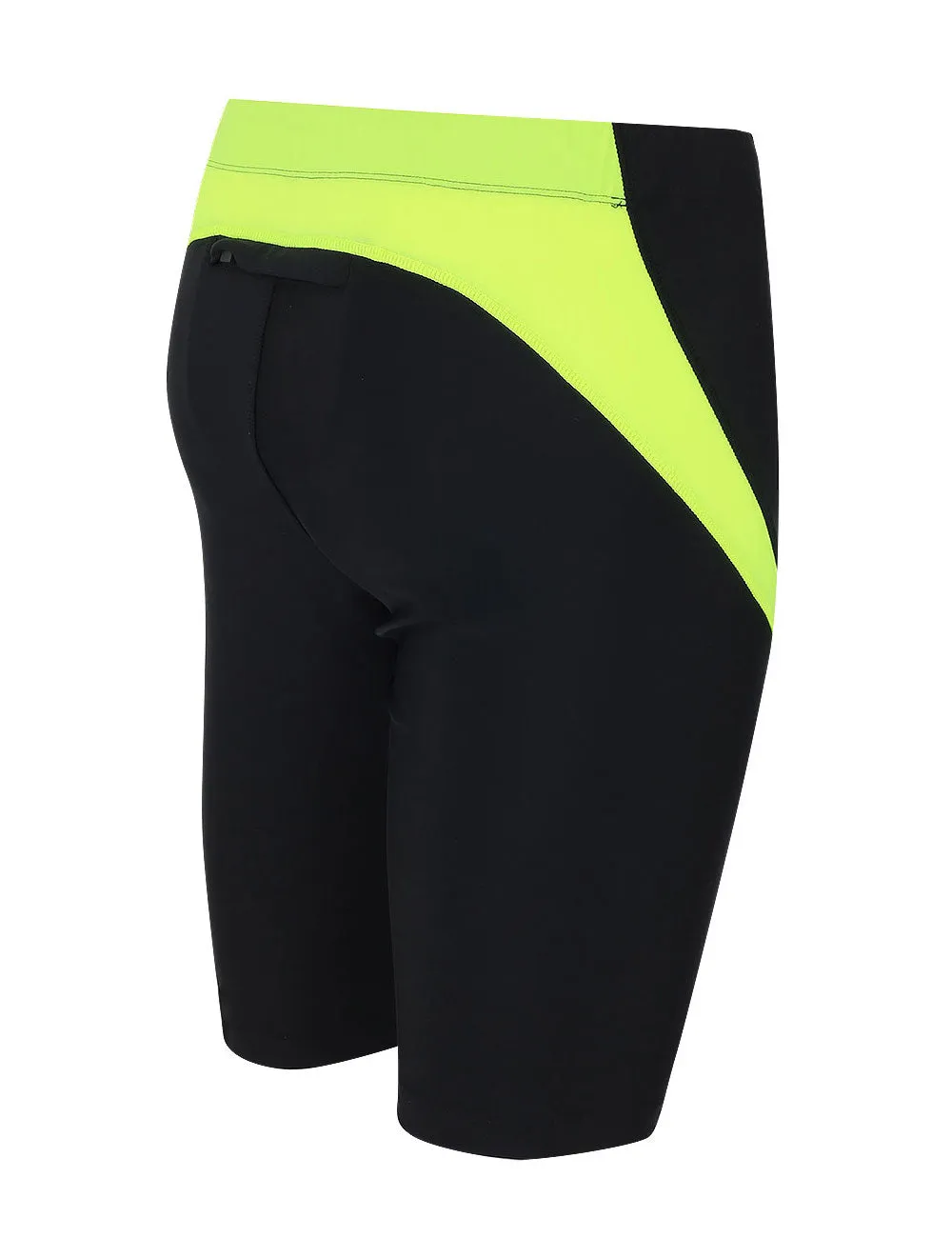 Herren Laufhose Kurz Pro Schwarz-Neon Setprodukt