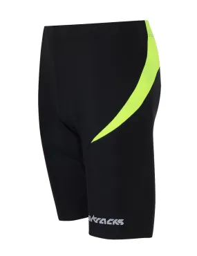 Herren Laufhose Kurz Pro Schwarz-Neon Setprodukt