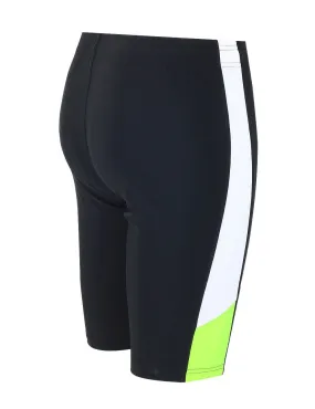 Herren Laufhose Kurz  Schwarz-Neon Setprodukt