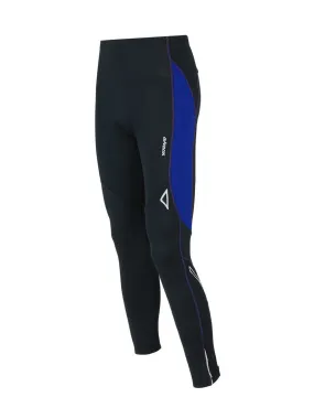 Herren Laufhose Lang Pro Air Schwarz-Blau Setprodukt