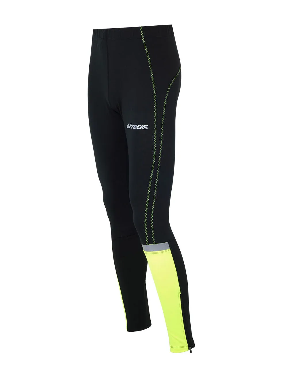 Herren Laufhose Tight Lang Neon Setprodukt