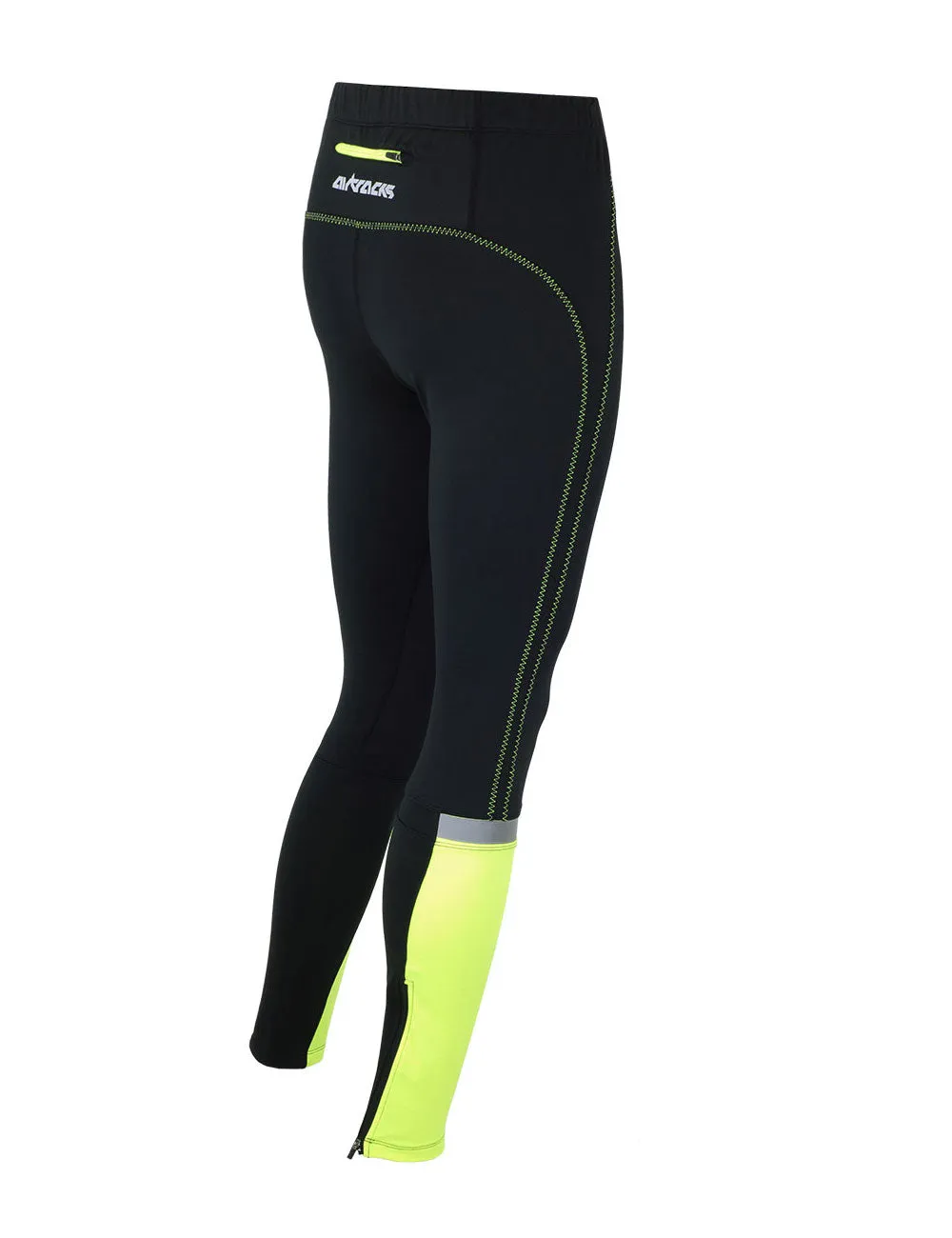 Herren Laufhose Tight Lang Neon Setprodukt