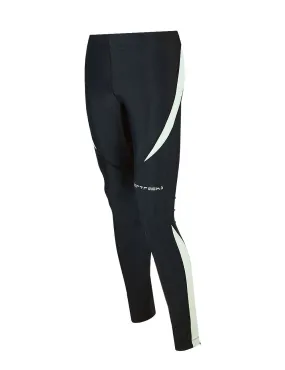 Herren Laufhose Tight Lang Pro Schwarz-Grau Setprodukt