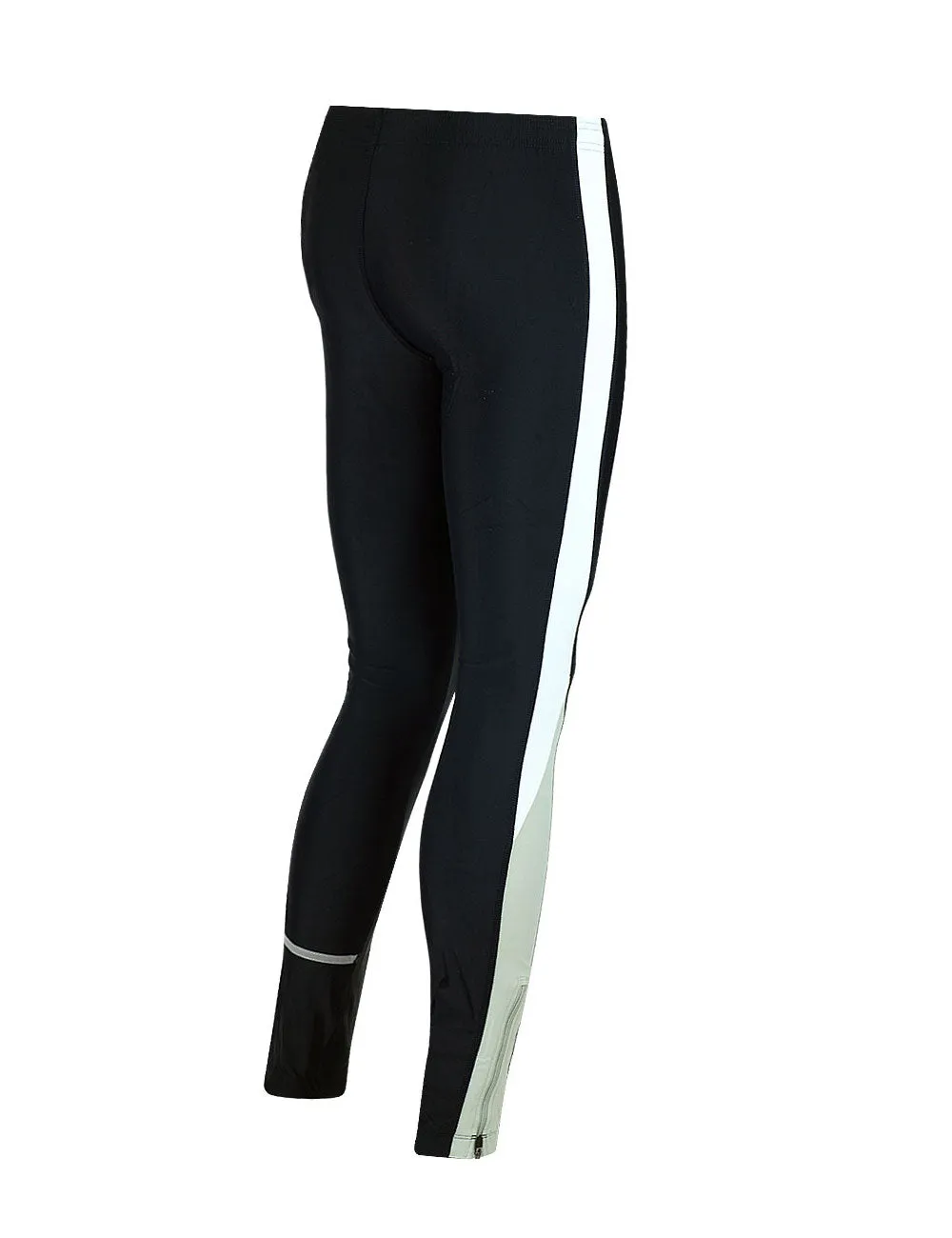 Herren Thermo Laufhose Tight Lang Schwarz Setprodukt