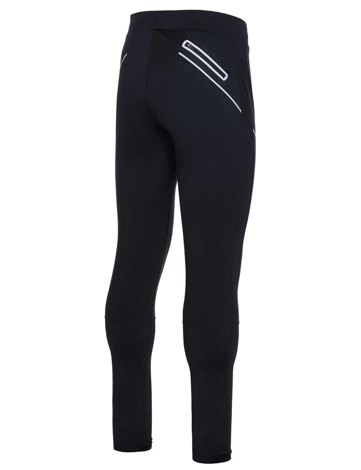 Herren Thermo Winter Laufhose Lang Pro Line Schwarz