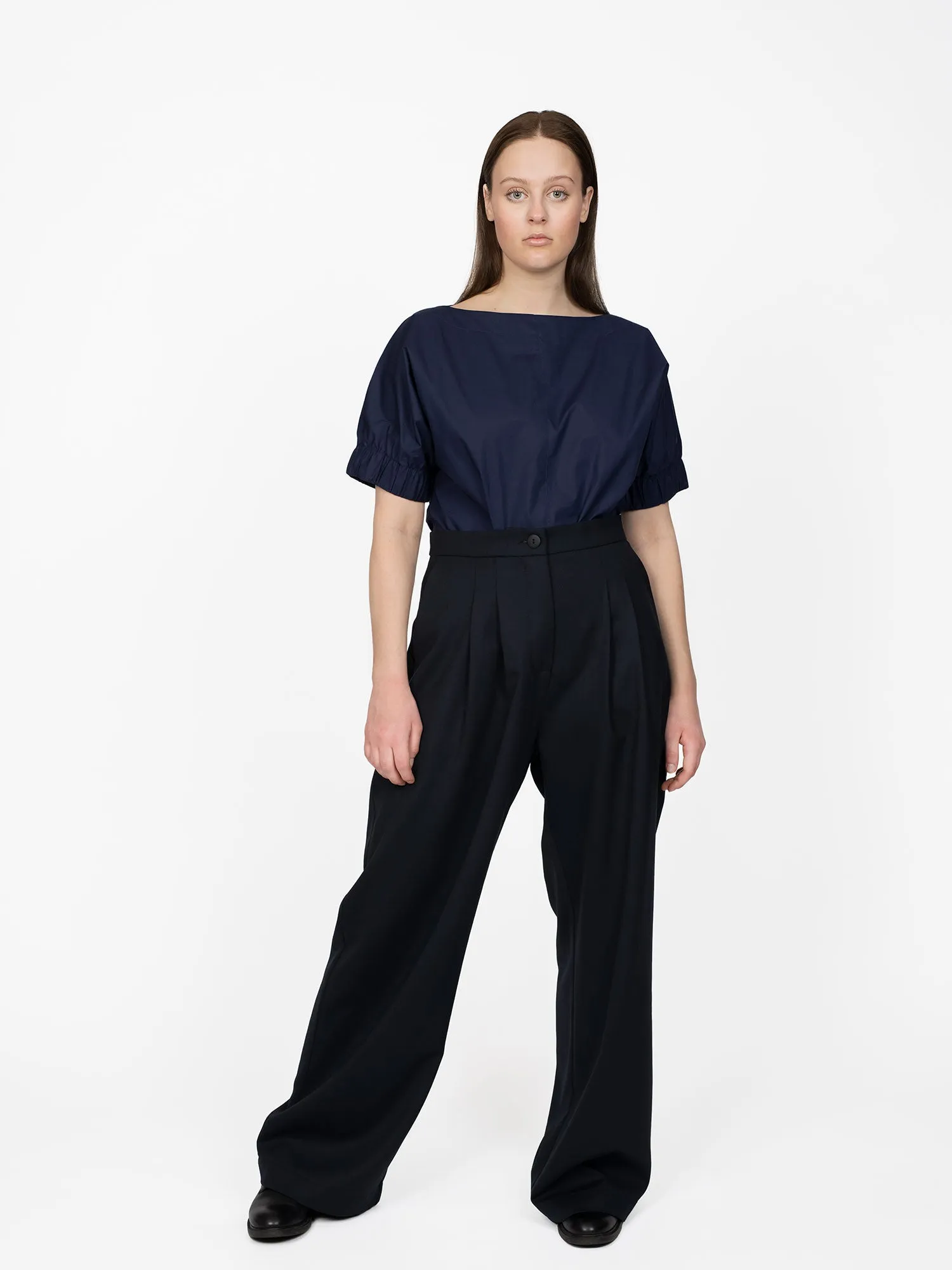 HIGH-WAISTED TROUSERS PATTERN