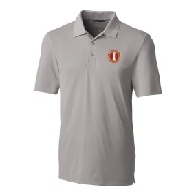 Indiana Hoosiers Cutter & Buck Forge Eco Stretch Recycled Grey Polo