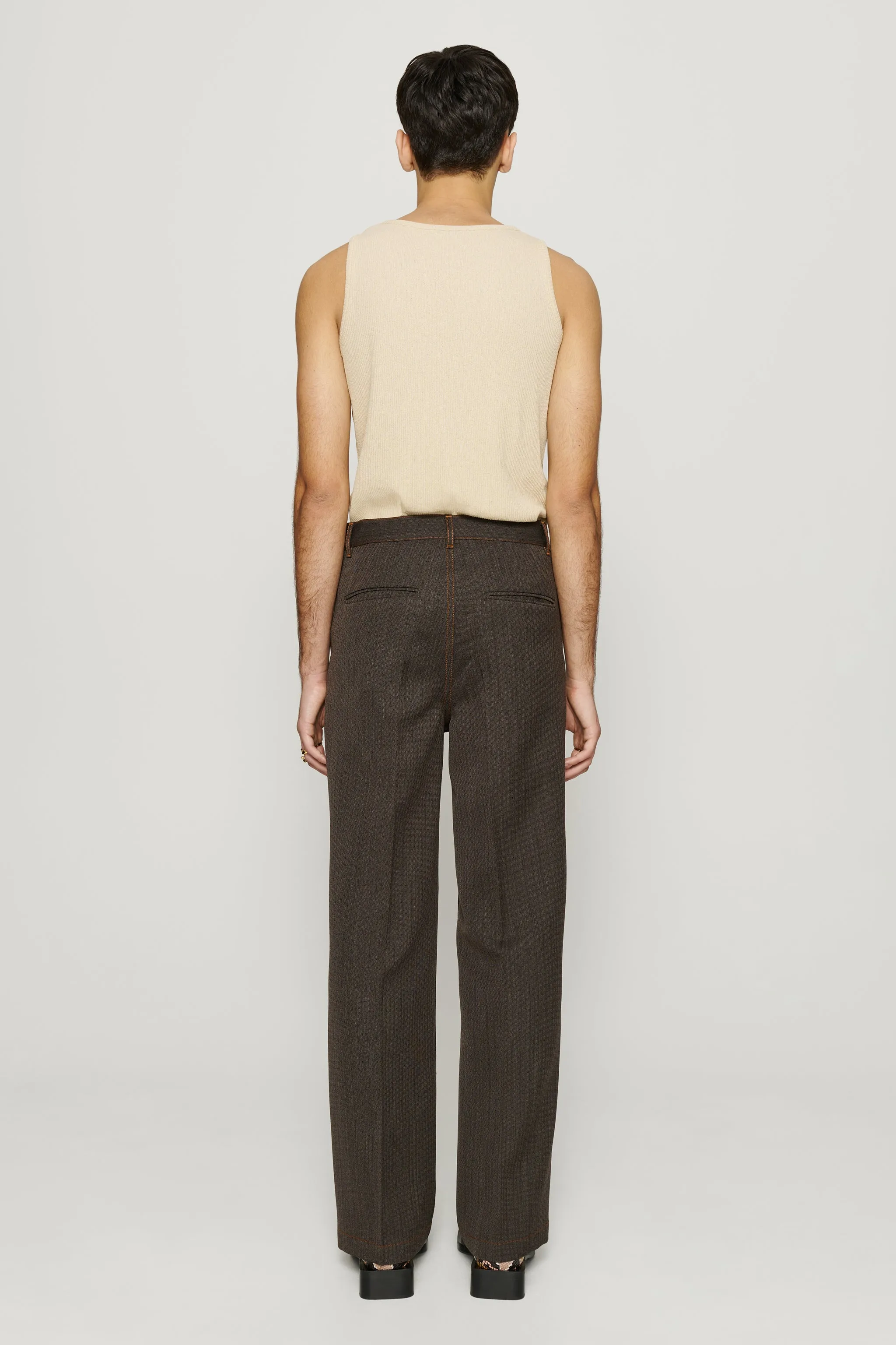 Jackson wide Straight-Leg Trousers