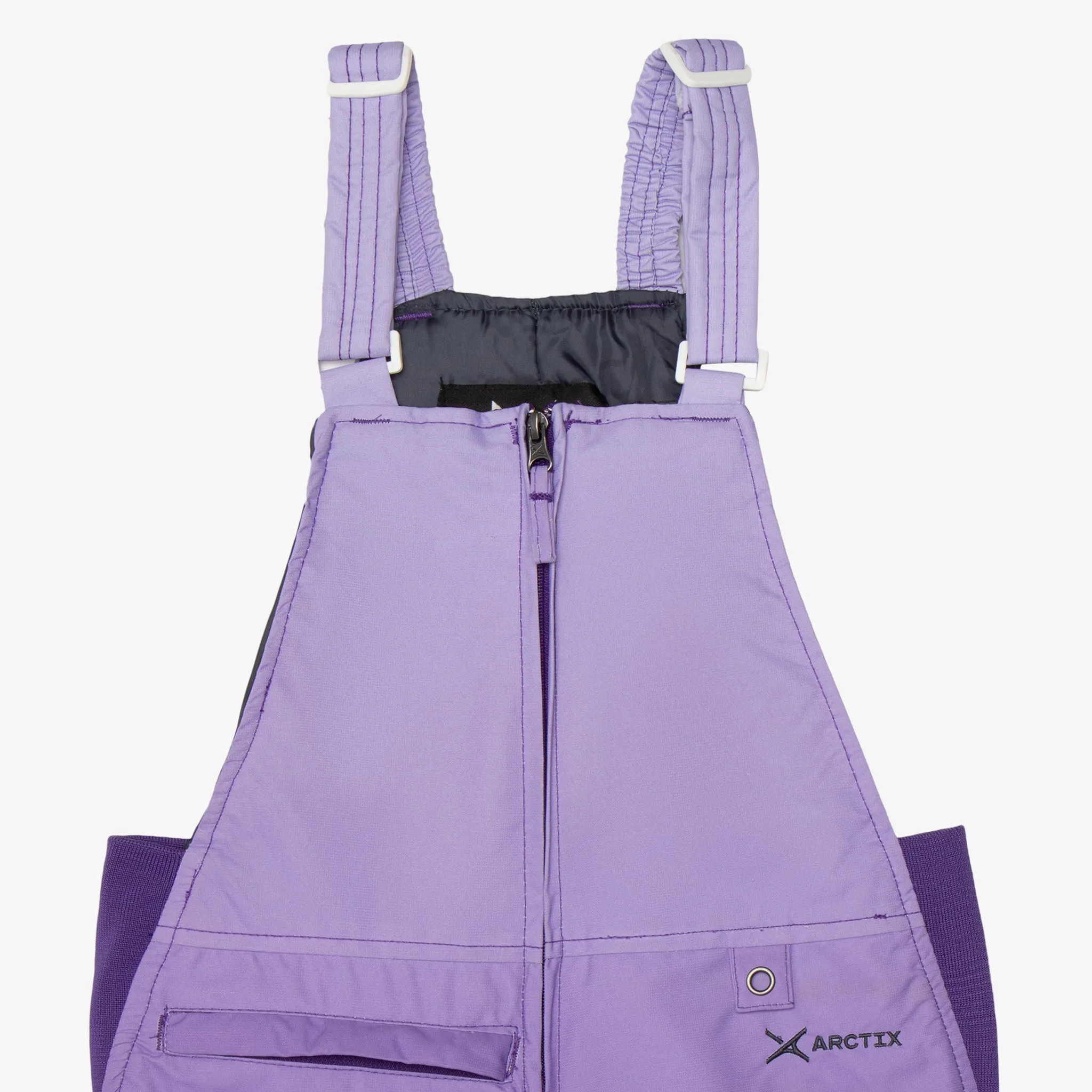 Kids Insulated Snow Bib Overalls - Husky