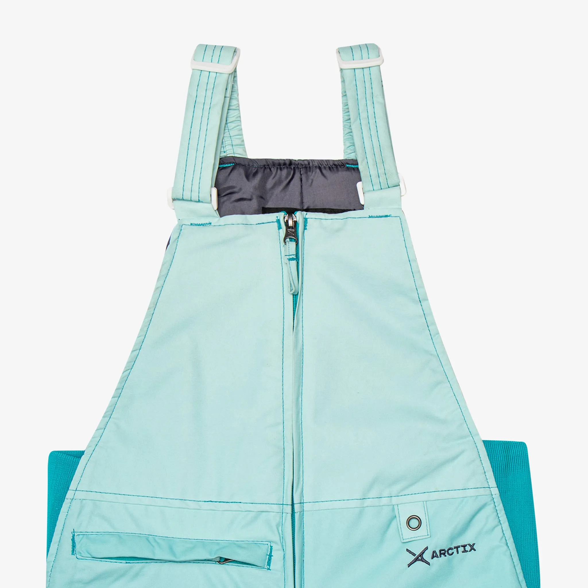 Kids Insulated Snow Bib Overalls - Husky