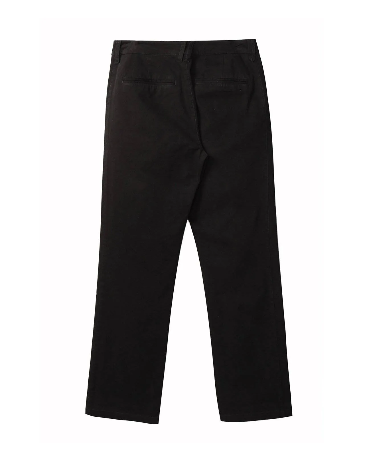 Konus Men's Baggy Chino Pants in Black