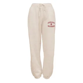 Ladies Indiana Hoosiers Hayley Baggy Fleece Jogger