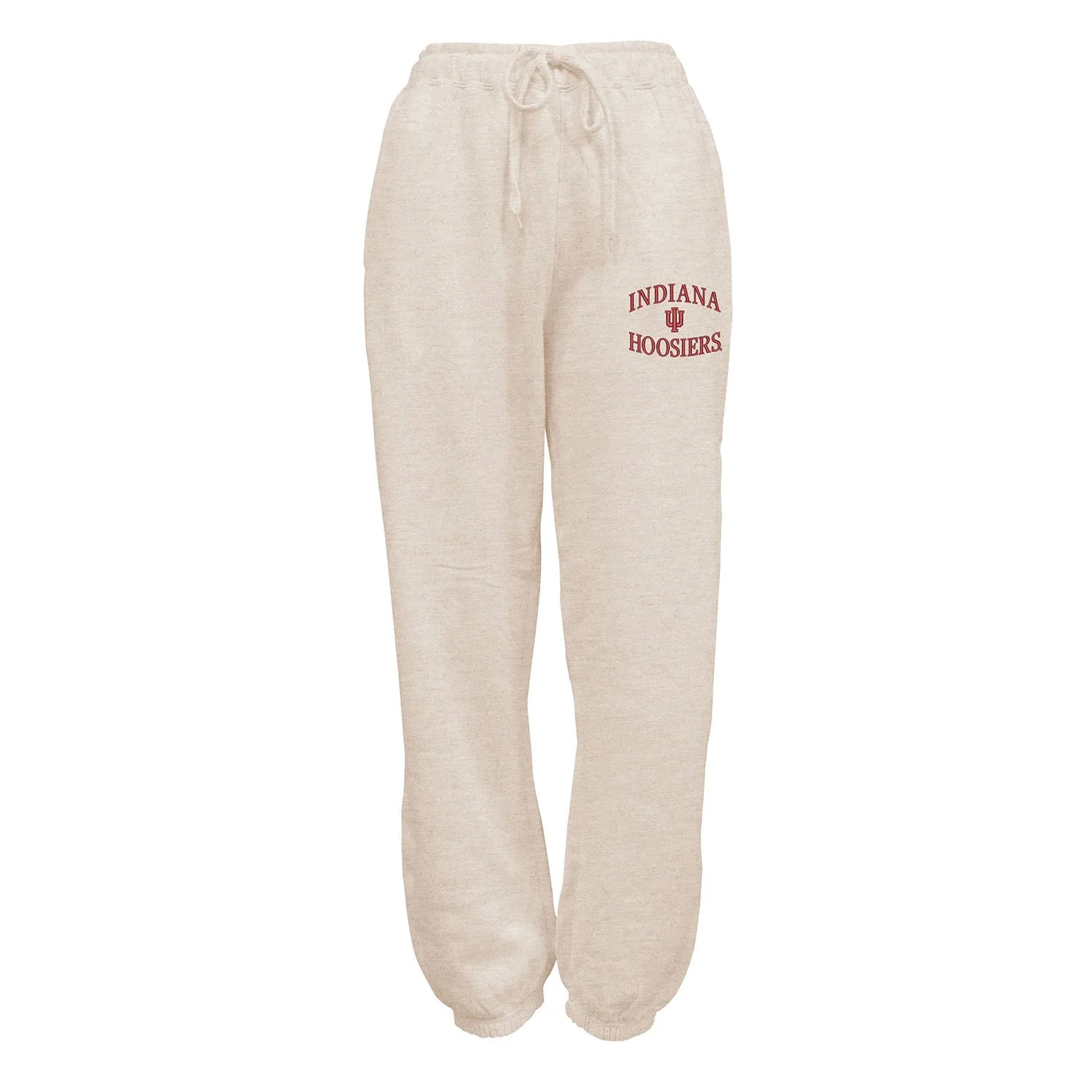 Ladies Indiana Hoosiers Hayley Baggy Fleece Jogger