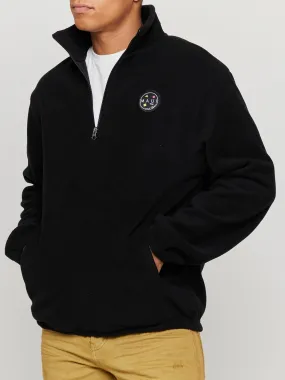 Layover Polar Fleece in Black