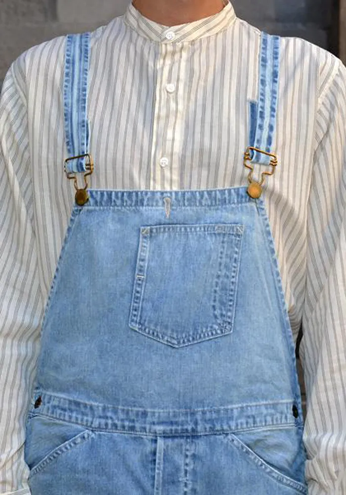 LEVI'S VINTAGE CLOTHING BIBS & BRACE OVERALL DENIM LIGHT BLUE