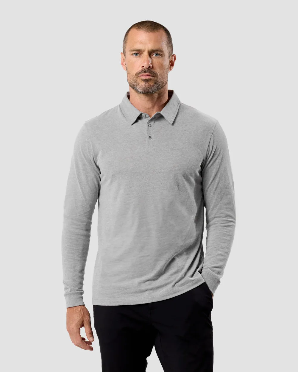 Long Sleeve Polo