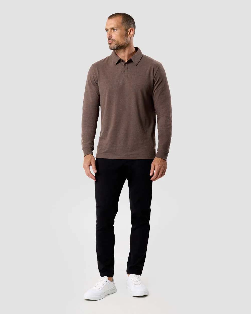 Long Sleeve Polo