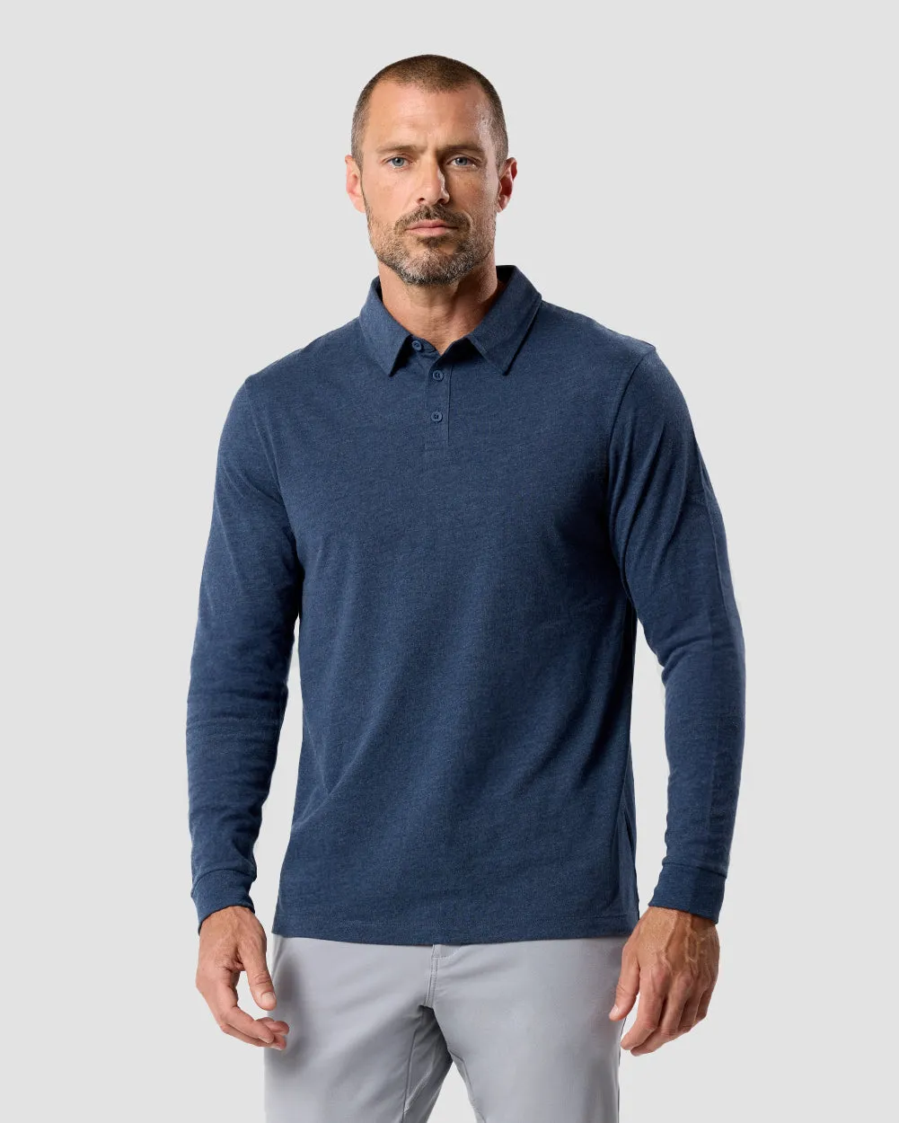 Long Sleeve Polo