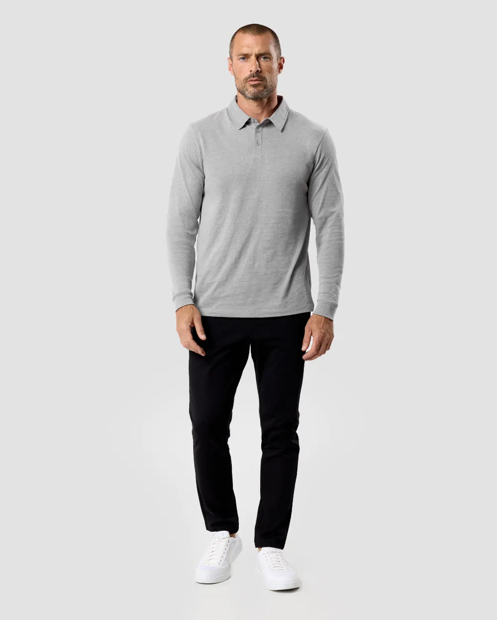 Long Sleeve Polo