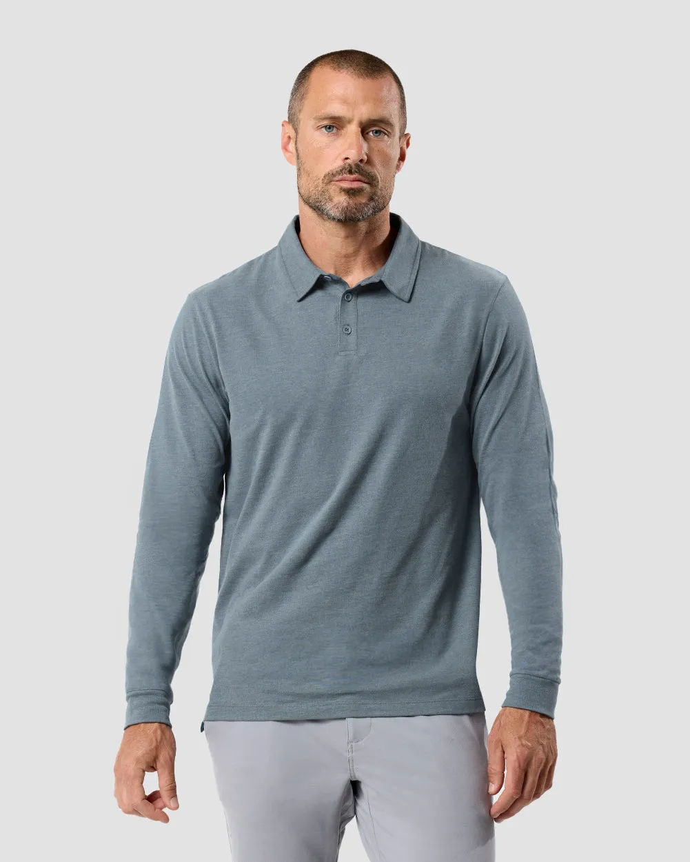 Long Sleeve Polo