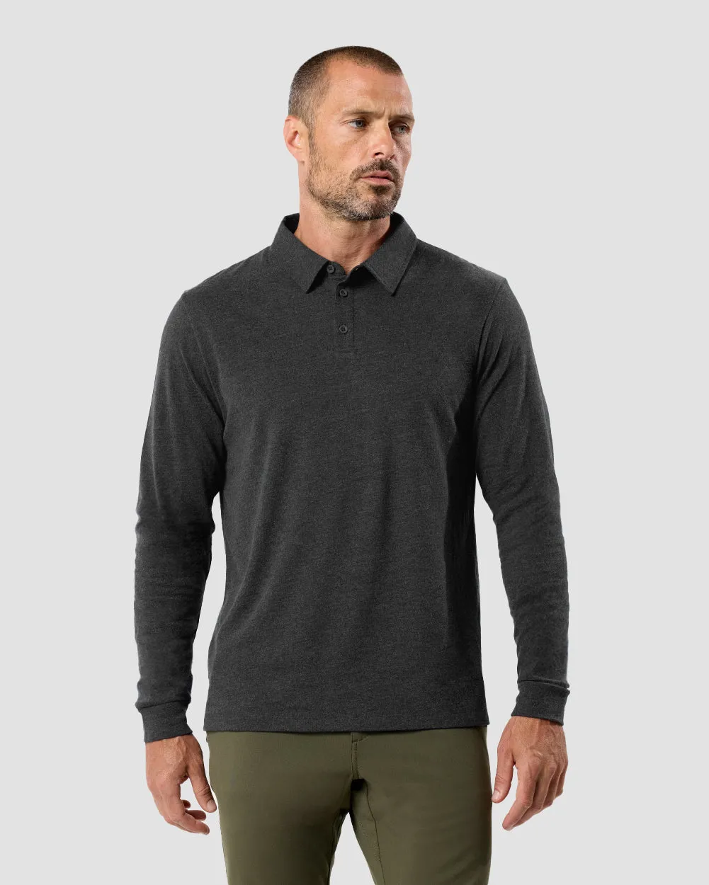 Long Sleeve Polo