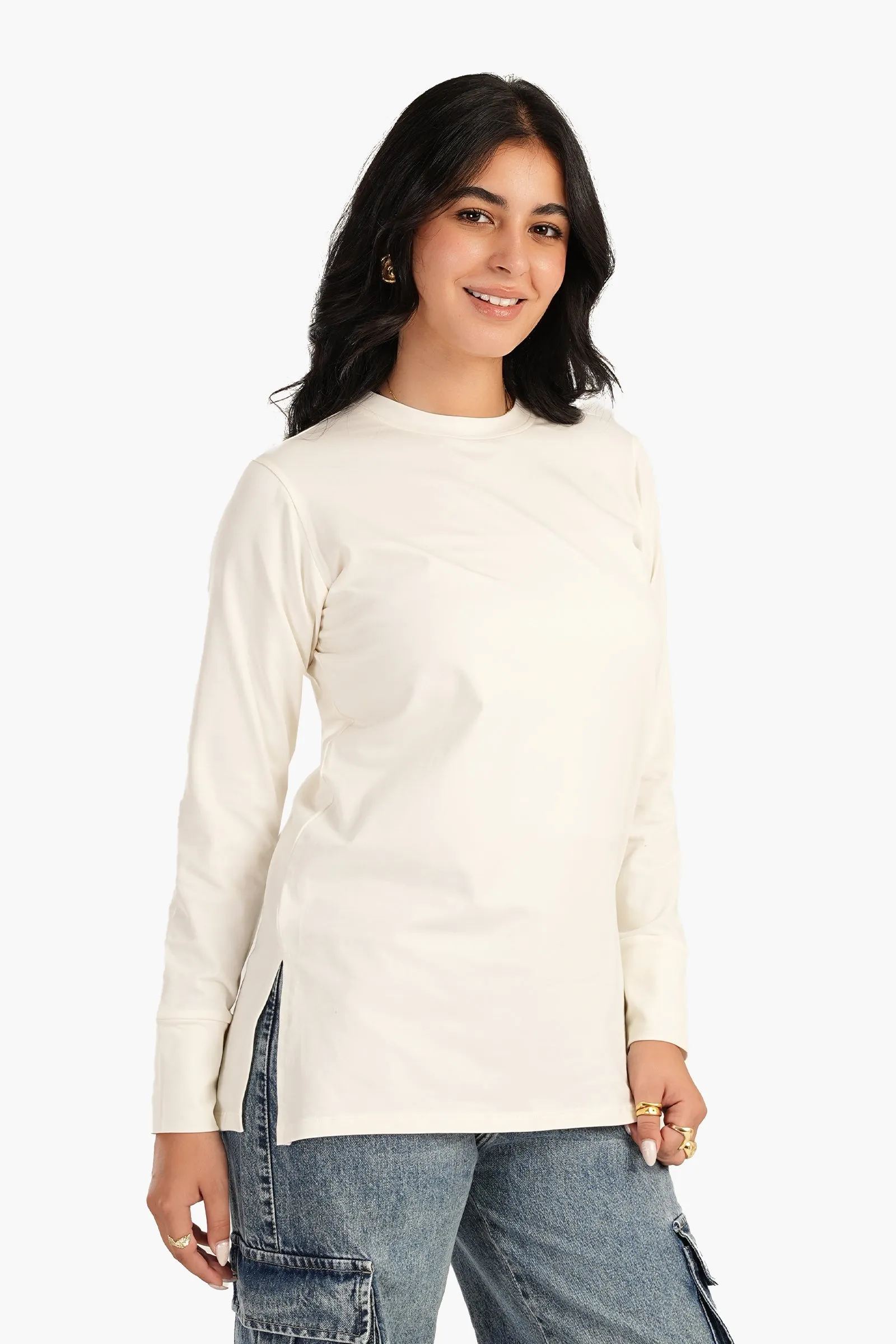 Long Sleeves Basic T-Shirt