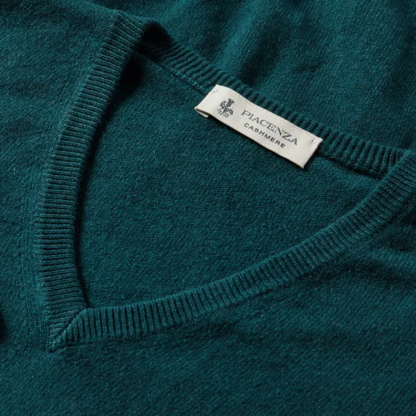 LUXE CASHMERE V NECK PULLOVER