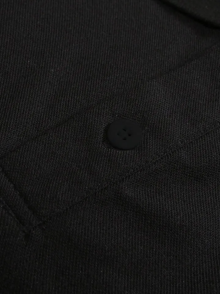 Manfinity Homme Polo Shirt Brooklyn In Black